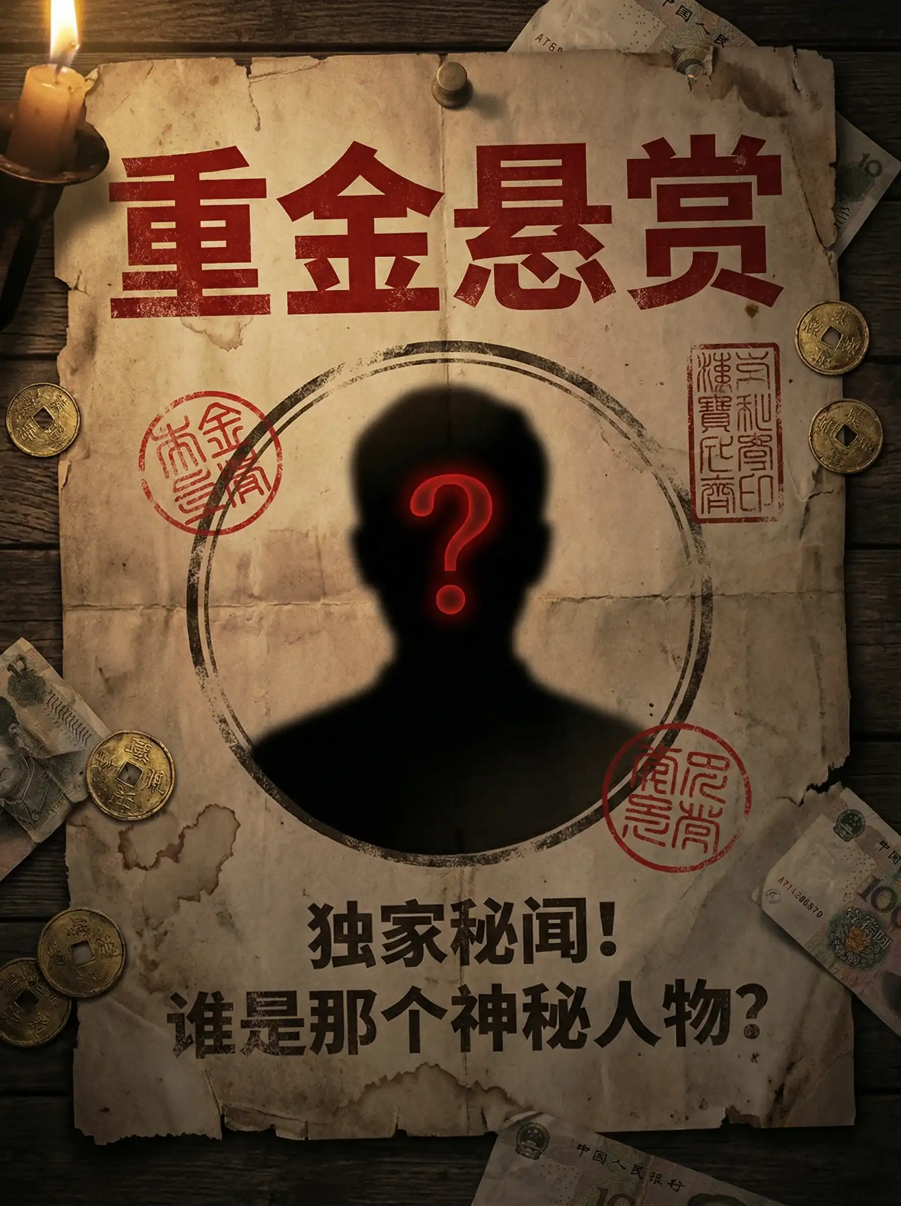 污网站 - 重金悬赏线索征集令